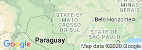 Mato Grosso Do Sul map